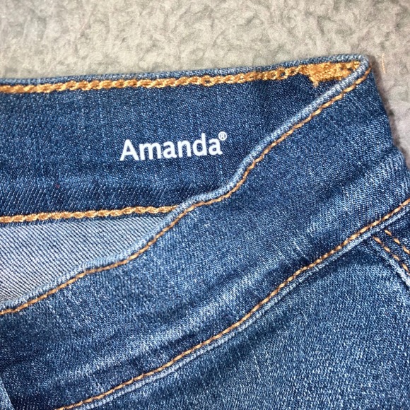 Gloria Vanderbilt‎ All Around Slimming Capri Jeans Women 8 High Rise Classic - Picture 11 of 15